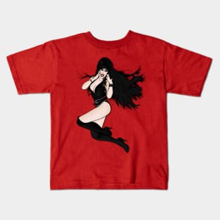 Vintage Dark Mistress Kids T-Shirt